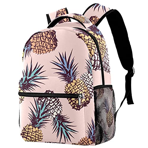 Sac à dos de voyage avec porte-gourde rose pour éviter les fuites d'eau dans les affaires de l'enfant