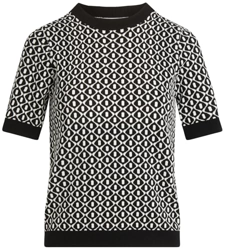 Morgan Jersey, Negro/Off White, M