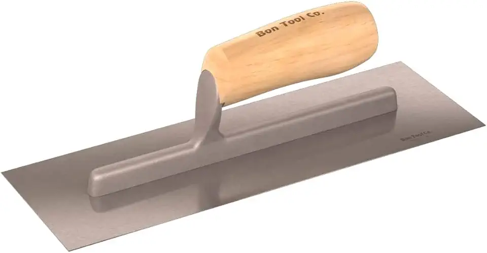 Bon Tool 82-290 30,5 x 10 cm Econo para reboco com haste longa e cabo de madeira