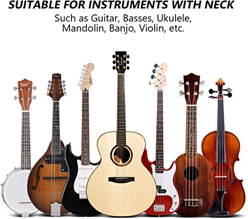 Guitar neck support, guitar neck support pillow, used for string instrument replacement string repair cleaning care tools and non-slip stickers (Small)