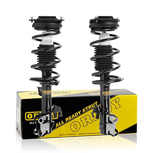 OREDY Front Struts 2PCS Complete Shocks Struts Coil Spring Assembly Kit 11354 11353 172351 172352 Driver and Passenger Side Front Shocks Struts
