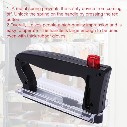 Aufsteckgriff für N-H-Sicherungen,kompatibel mit RT16 NH00 bis NH4 und NT00 bis NT4, universell einsetzbar für alle gängigen N-H-Sicherungsgrößen