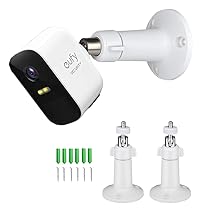 Supporto per telecamera Eufy, supporto a parete per EufyCam 2 Pro, 2c Pro, 2, 2C, Eufy E, SoloCam S40,Arlo, Ring, Wyze telecamera,supporto di sicurezza regolabile a 360 gradi per uso interno ed esterno