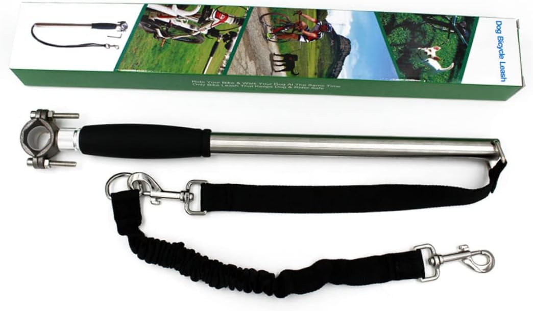 Hands Dog Running Leash for Bike Attachment Durable Easy to Install Long Leash Design for Comfortable Control During Walks and Exercise for Active Dogs