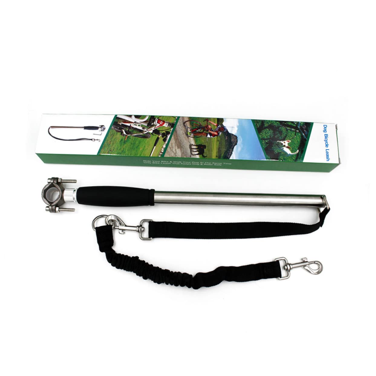 Beaupretty Laisse sans Mains pour Chien Promenade Course Accessoire pour Vélo Longue et Résistante