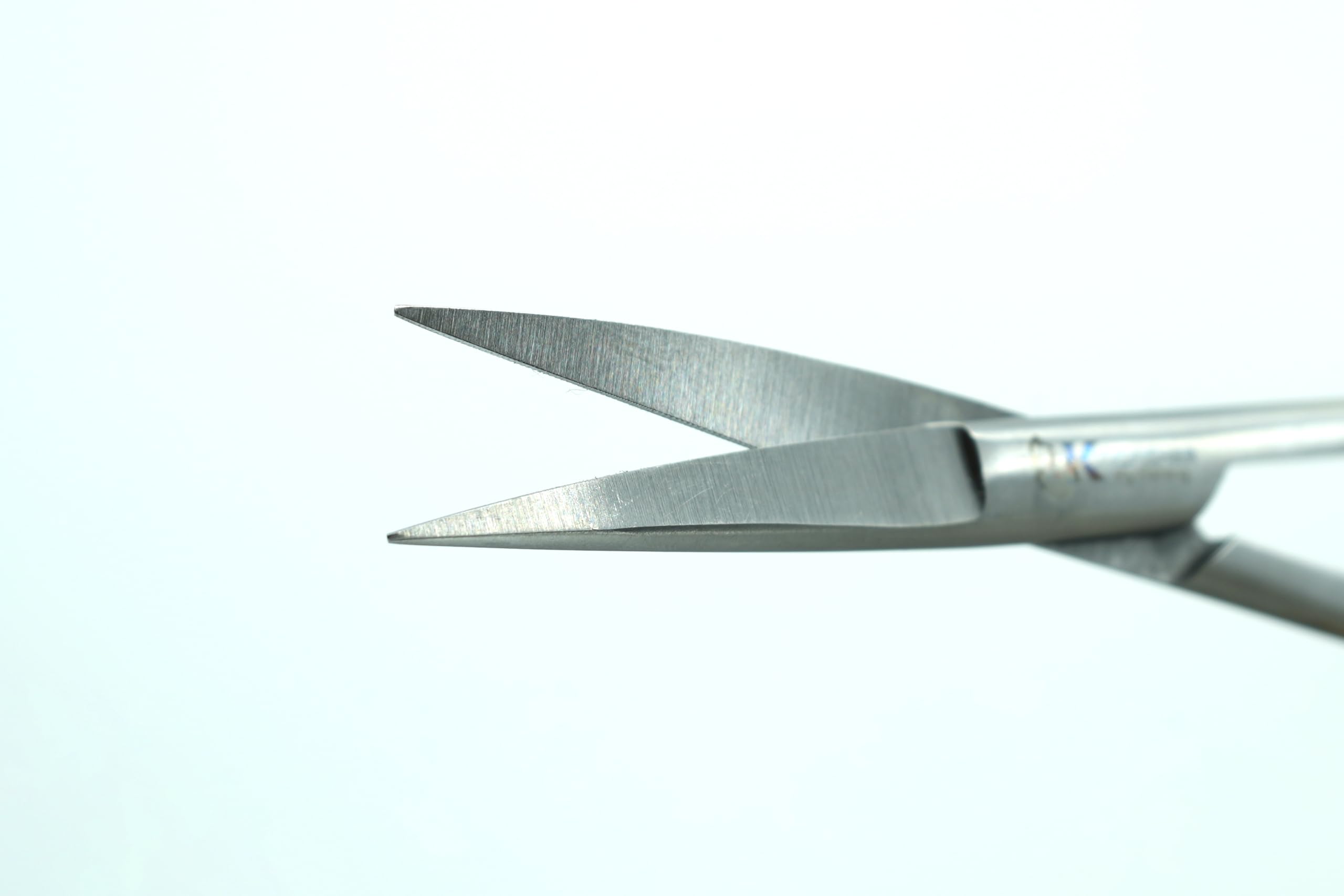 Kingfisher Fly Tying Hair Scissors, 4.5 Inch, Curved