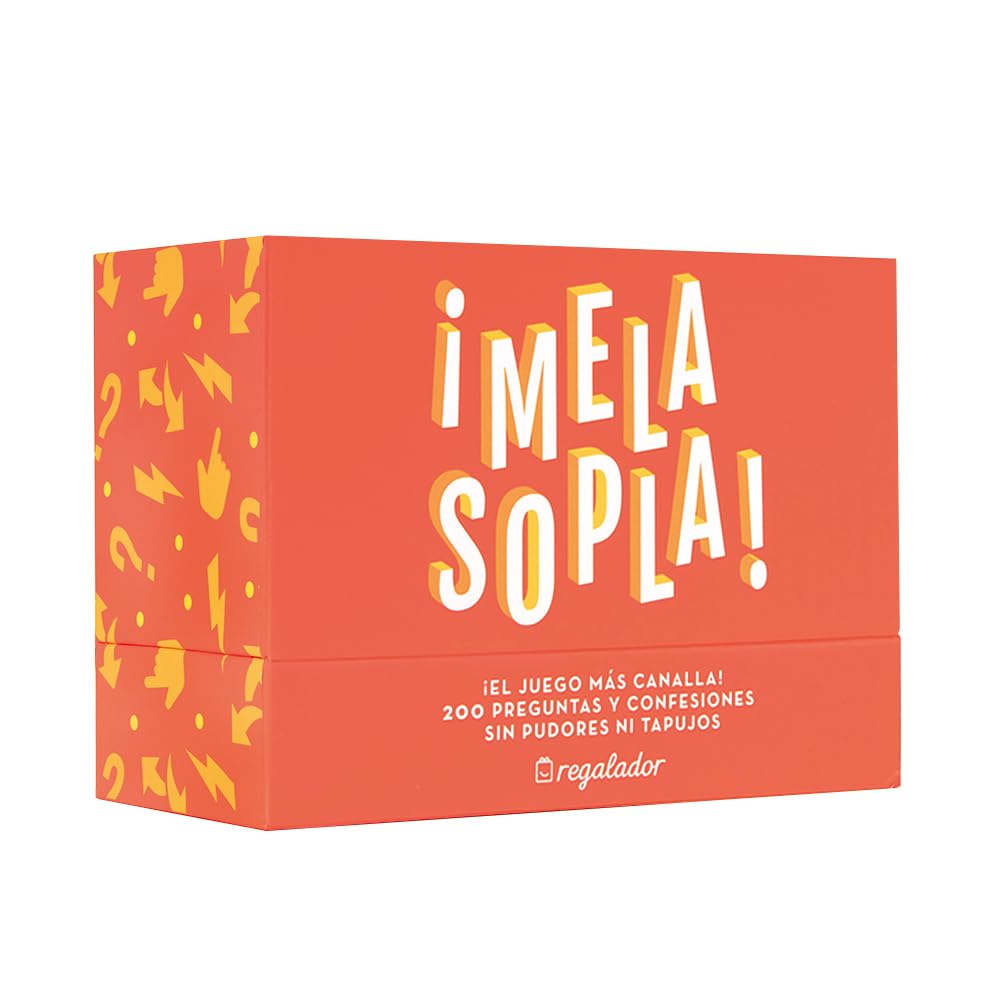 Juegos de Mesa Adultos ME LA SOPLA | Juego de Cartas para canallas sin tapujos | Preguntas y Confesiones Divertidas | R…