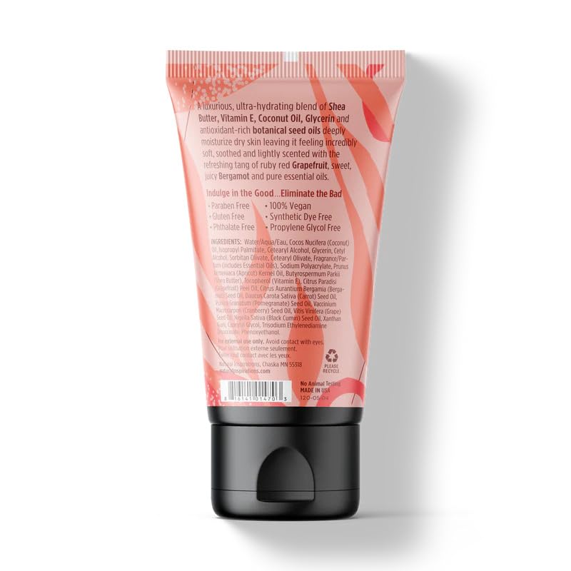 Natural Inspirations Ultra Hydrating Hand Creme 2 Piece Gift Set - Grapefruit Bergamot