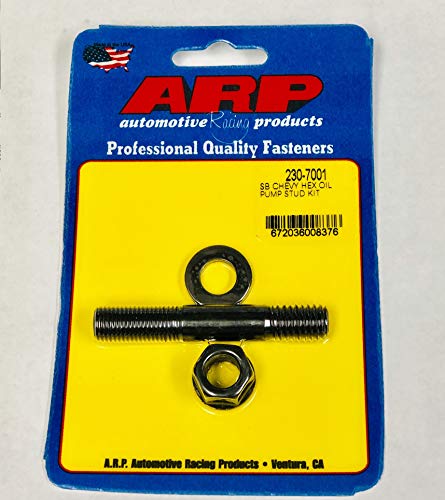 Melling M-55HV SBC Chevy HIGH Volume Oil Pump, ARP 230-7001 HP Oil Pump Stud & Drive Rod 305 307 327 350 383 400 (HV Pump & Stud) - Thumbnail 4