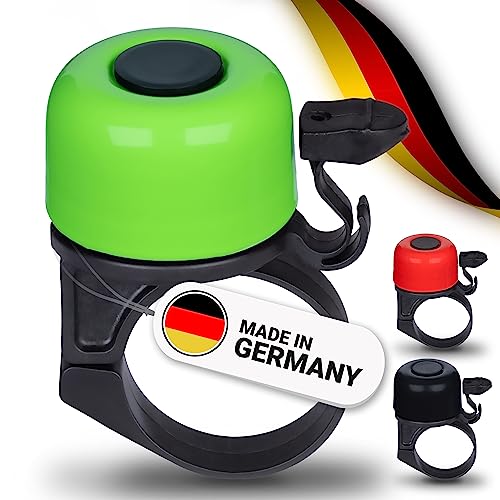 TRAILWOLF Fahrradklingel Mountainbike - Grün - Laut, für Rennrad, MTB -...