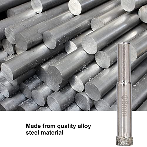 Kit de 8 brocas para perforar diamantes de aleación de acero miniatura 3