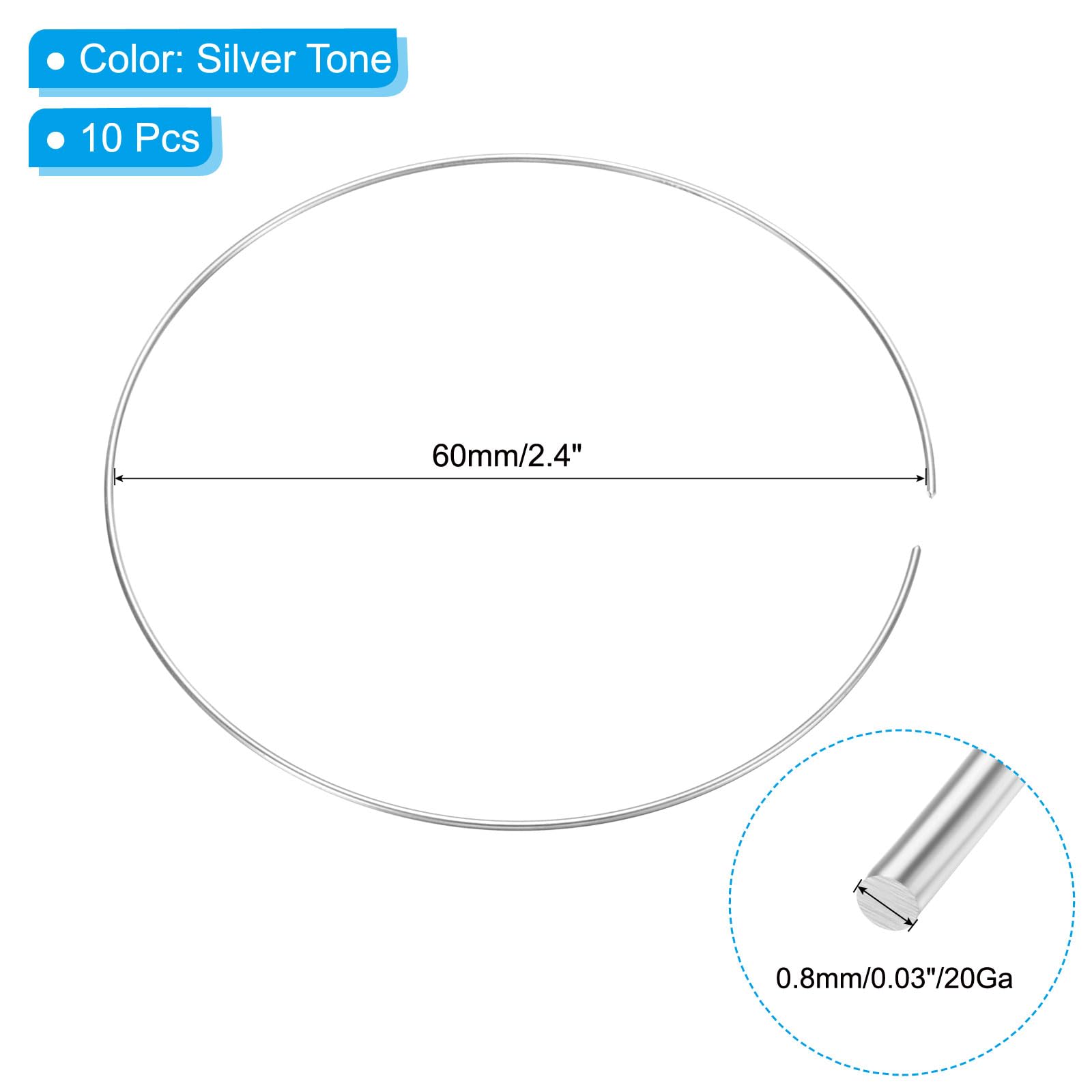 PATIKIL 20Ga Soft Brass Wire - Image 2