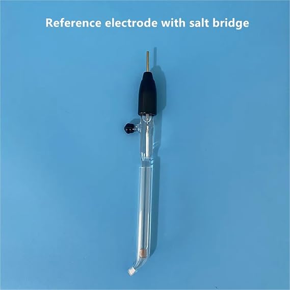 R232 Saturated Calomel Reference Electrode, Salt Bridge for Electrolysis Experiment.(Indigo)
