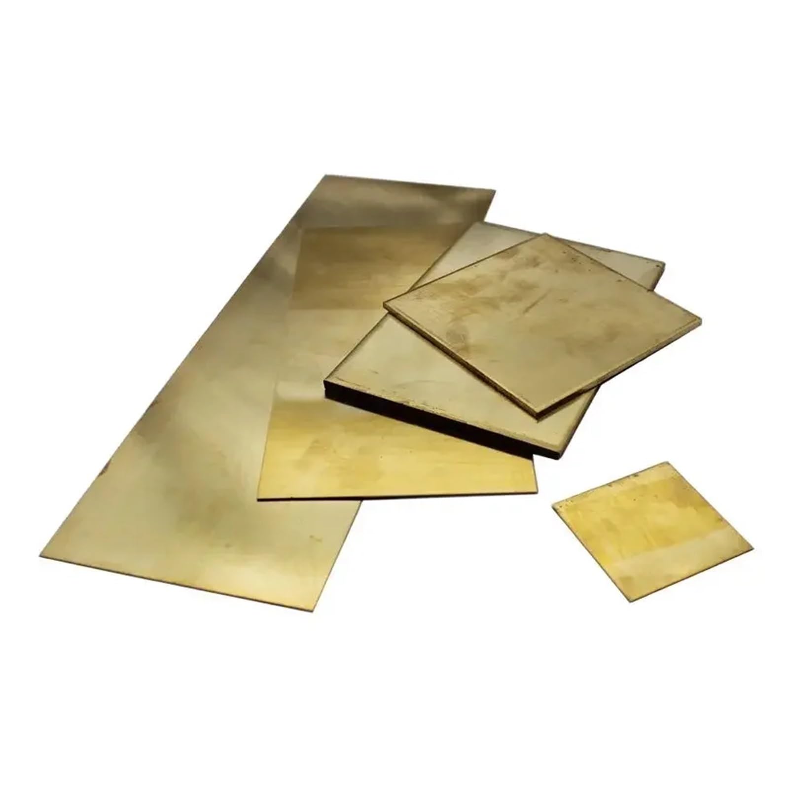 Kupferplatten Messingplatten-Blattpolster 0,5~6 mm(Thickness 5mm,100x200mm 1pc)