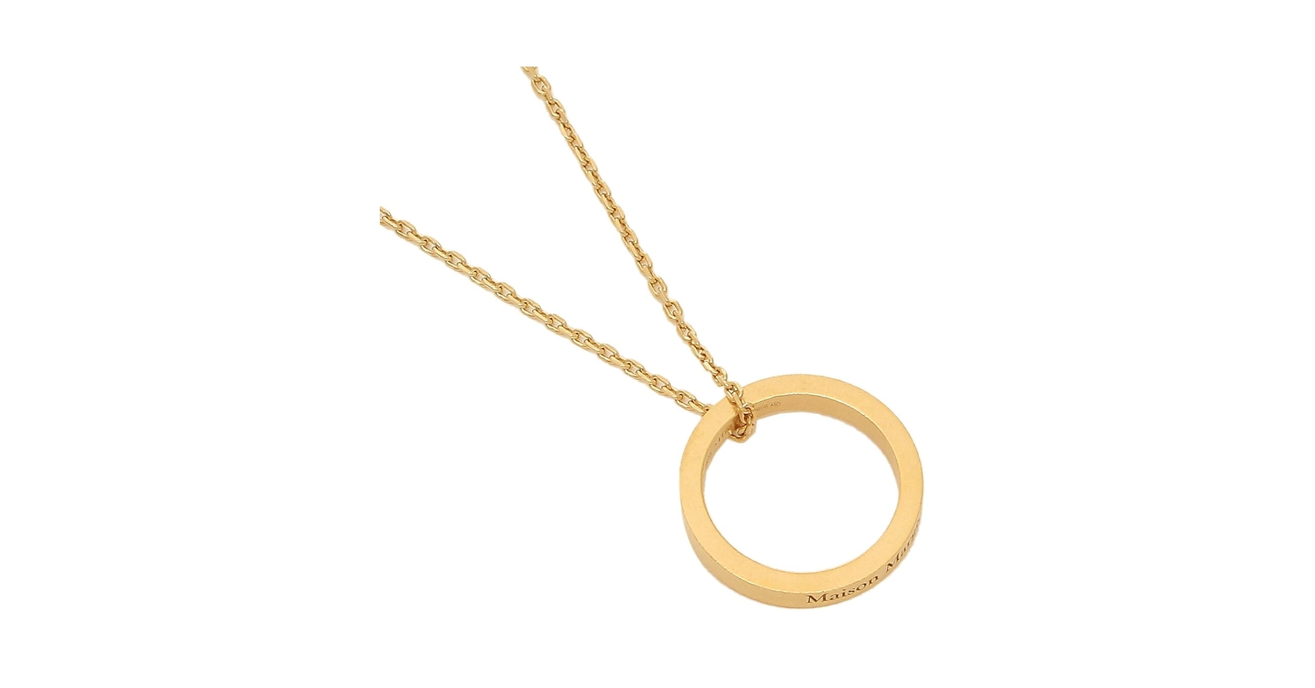 ＊＊＊＊ 　Maison Margiela リング型ペンダントネックレス メゾン マルジェラ - リング ペンダント ネックレス | HBX