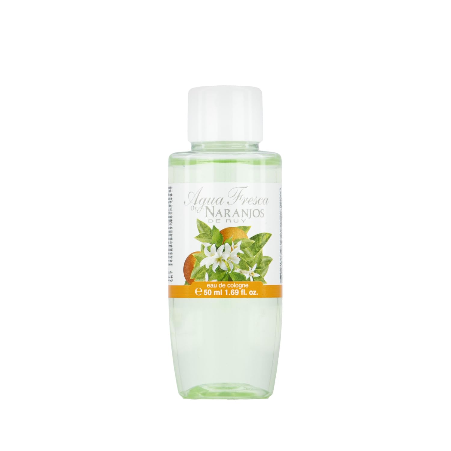 AGUA FRESCA DE RUY - Naranjos, Perfume Unisex, 50 ml, Colonia Hombre y Mujer, Eau de Toilette Masculina y Femenina, Aroma Cítrico y Herbal, Fragancia Suave y de Larga Duración
