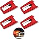 2er Pack Plattenspielernadeln, Plattenspielernadeln, Rote Plattenspielernadeln, Ersatzzubehör, Ersatz-Plattenspielernadel für Plattenspieler, Phonograph(Farbe:Rot)