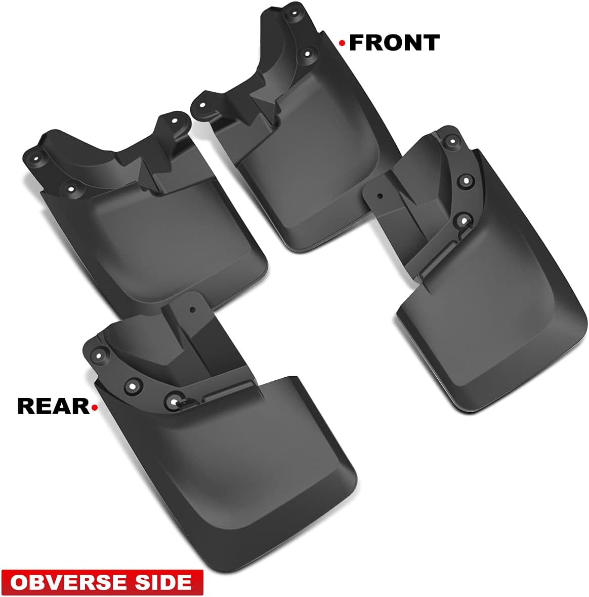 Prоmо Dіѕсоunt Uр Tо 70% оƒƒ A-Premium Mud Flaps Splash Guards Replacement for Toyota Tacoma 2016-2021 Molded with OEM Fender Flares (Doesn't Fit SR Models) Front and Rear 4-PC Set