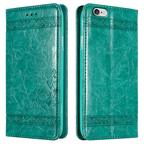 Case for Apple iPhone 6 PLUS / 6S PLUS Wallet Protection Cover Stand Magnetic - Bild 30 von 30