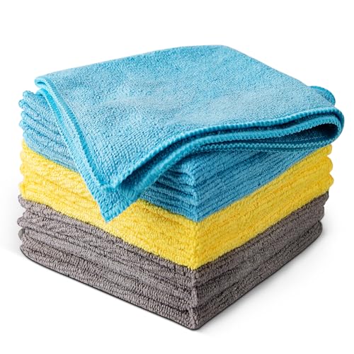 Eyliden マイクロファイバークロス ぞうきん お掃除タオル キッチンクロス 洗車タオル 食器用 台拭き ふきん 10枚セット 32cm*32cm