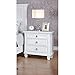 ACME Furniture 22423 Merivale Nightstand, White, One Size
