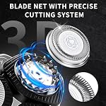SH71/50 Shaving Heads, Black, 1 Pack | Compatible with Philips S5000 Series (S5xxx models), Compatible with S7000 Series (S7xxx models), Replaces SH60/70, SH70/70