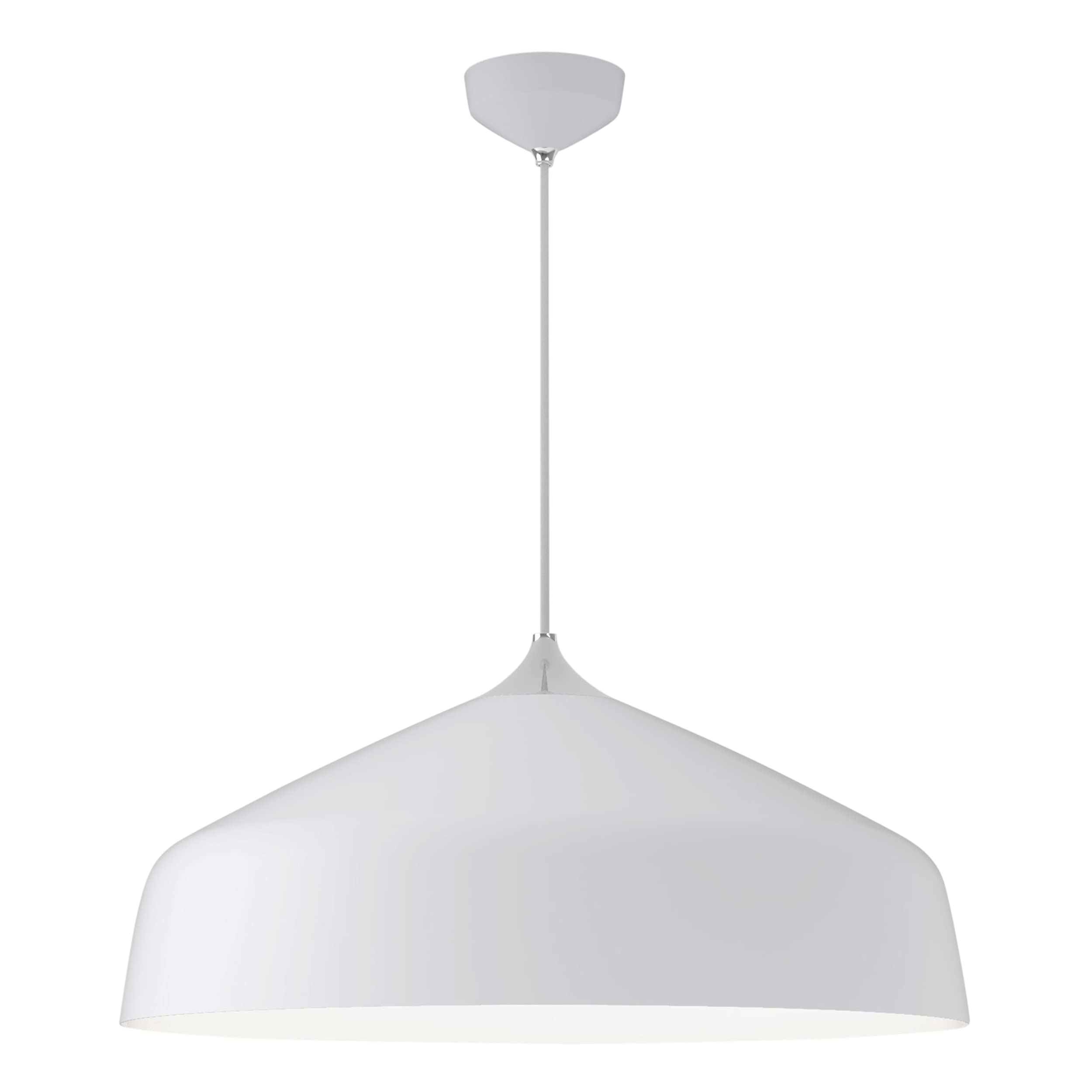 Astro Ginestra 500, Dimmable Indoor Pendant (Matt White) E27/ES - Smart Bulb Compatible, Designed in Britain - 1361013 - 3 Years Guarantee