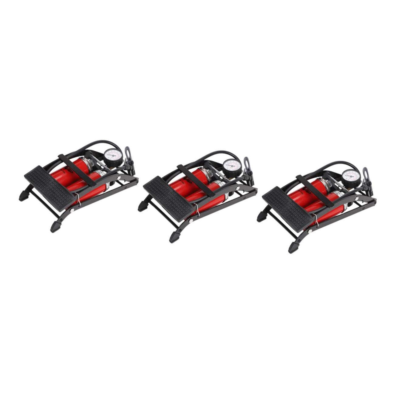 UPKOCH Fußpumpe Inflator Tragbar Pumps Pumpe Mit Manometer Zyklus Fahrrad Luftdruck Pedalluftpumpe Luftdruck Der Pedale