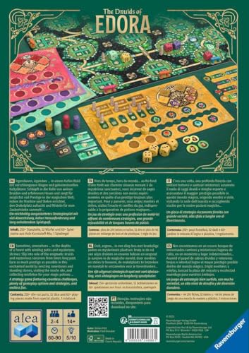 The Druids of Edora Ravensburger juego de estrategia miniatura 2