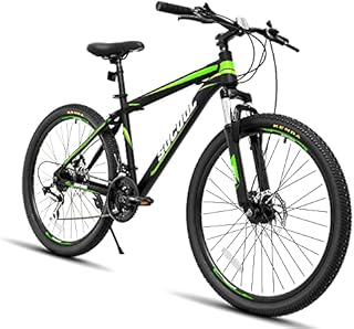 26 inch Mountain Bikes, 21 Speed Mountain Bicycles, Hybrid Bike for Mens Womens, Adult Bikes with Disc Brake
