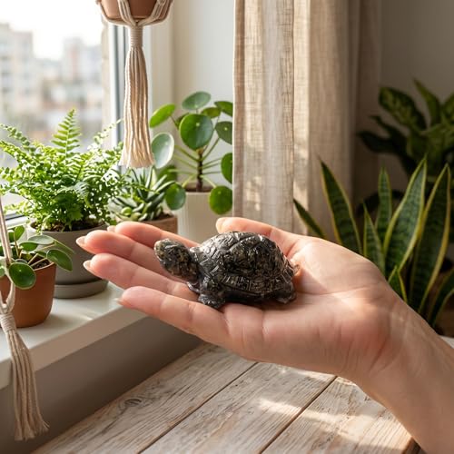 Image of ZAICUS Tortoise Showpiece for Home Decor | Lucky Turtle Figurine | Lucky Tortoise | Tabletop Decor | Home & Office | Vastu & Feng Shui | Gift for Housewarming