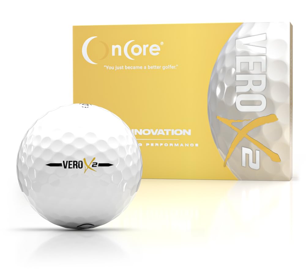 Amazon.com : VERO X2 Golf Balls - White (Dozen) - Tour Performance