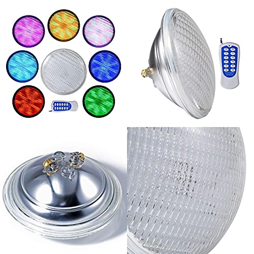 Zwembadverlichting LED Zwembadlamp 12v Draadloze Afstandsbediening IP68 Waterdicht Kleurrijke Par56-lamp Ingebed… - Image 6