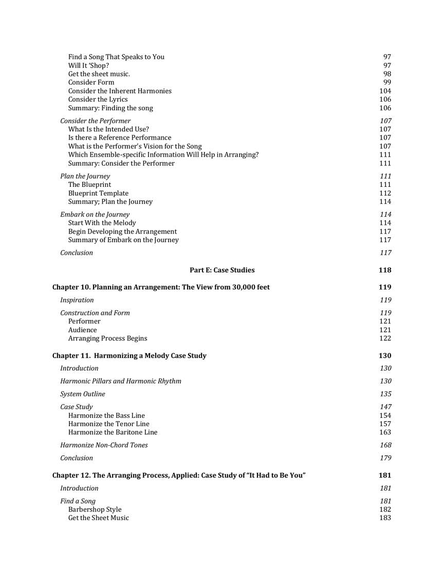 Arranging Barbershop, Vol. 1. Livre de référence. Comprend Enregistrement(s) en ligne