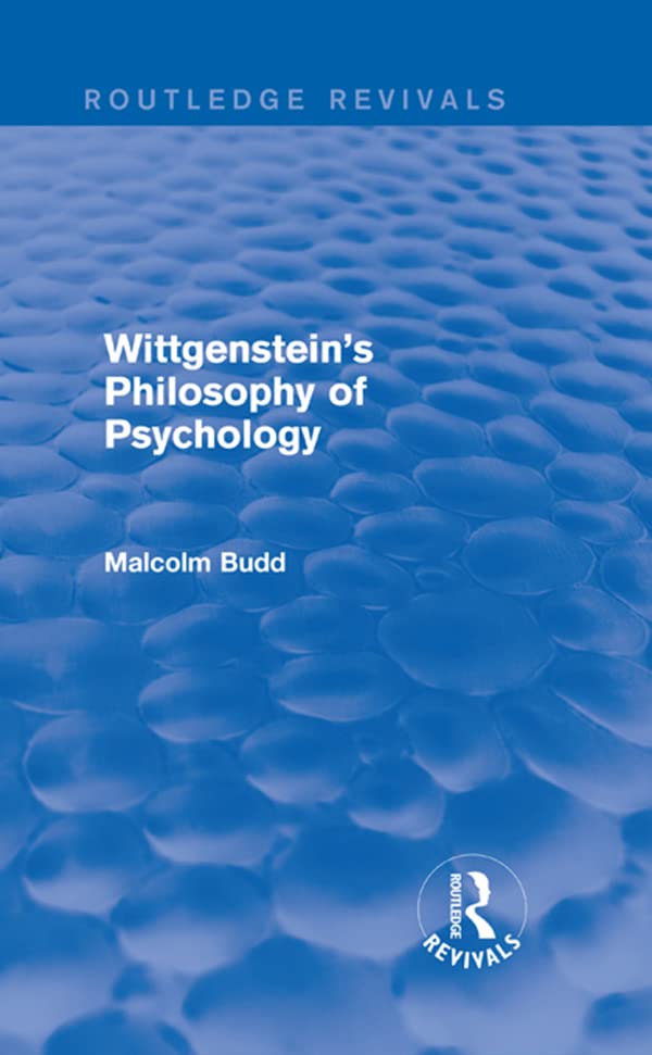 Wittgenstein's Philosophy of Psychology (Routledge Revivals)      1st Edition, Kindle Edition