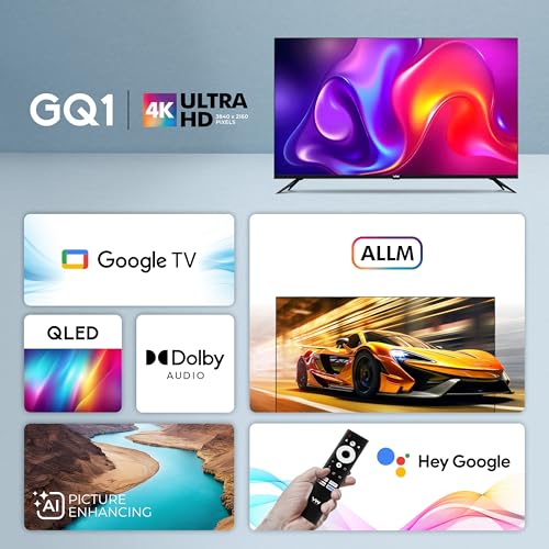 Image of VW 165 cm (65 inches) Pro Series 4K Ultra HD Smart QLED Google TV VW65GQ1