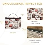 Signare Kosmetyczka z gobelinem, dla kobiet, z kwiatami ogrodowymi i stworzeniami, Butik