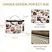 Signare Tapestry Toiletry Bag Makeup Organizer bag for Women with Fashion Boutique Design (TOIL-BOU)