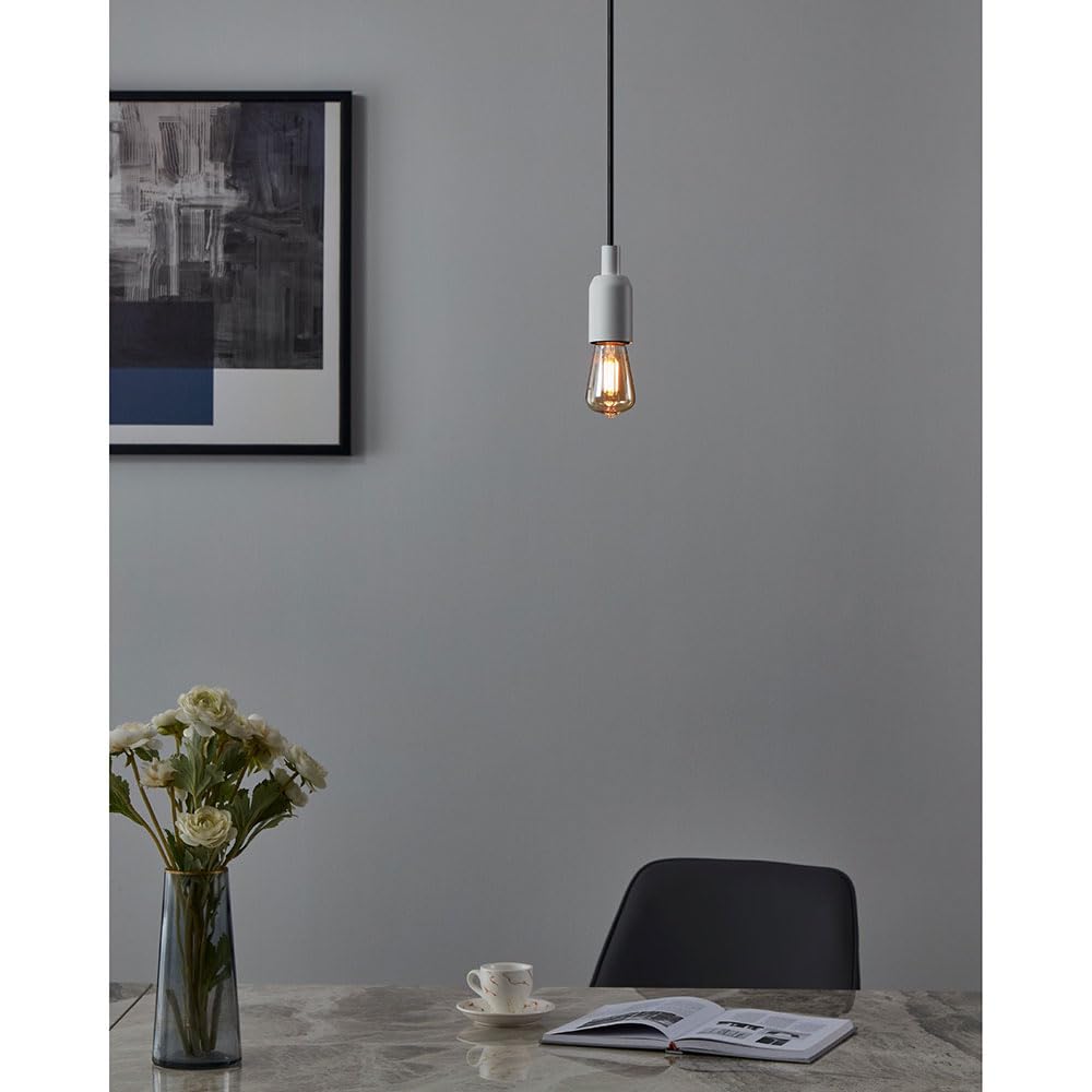 10er-Set LED Edison ST48 E27 Filament Lampe, 4W = 28W, Dimmbar, Gold Vintage Retro Leuchtmittel, 300lm, 1700K Extra Warmweiß