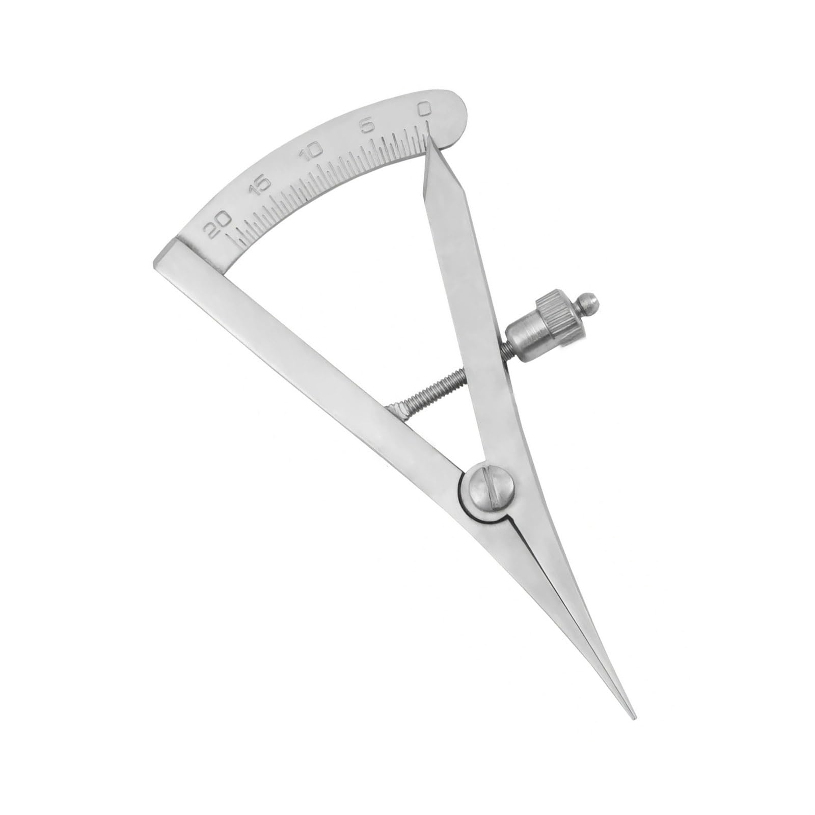 Professional Odontological Measure Rustless Verbal Insert Instrument with Double Head Plan for Surgical Measurements Verbal Procedure Measurement Tool
