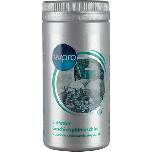wpro DDG204 - Geschirrspülerzubehör/ Entfetter für den Geschirrspüler/ Maschinenreiniger/ Universell, 250g
