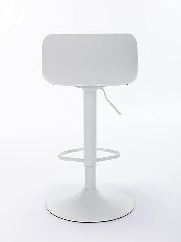 Miniatura 4 de Juego de 2 taburetes de bar de ratán natural, silla de bar interior con patas de acero acabadas para cocina, comedor