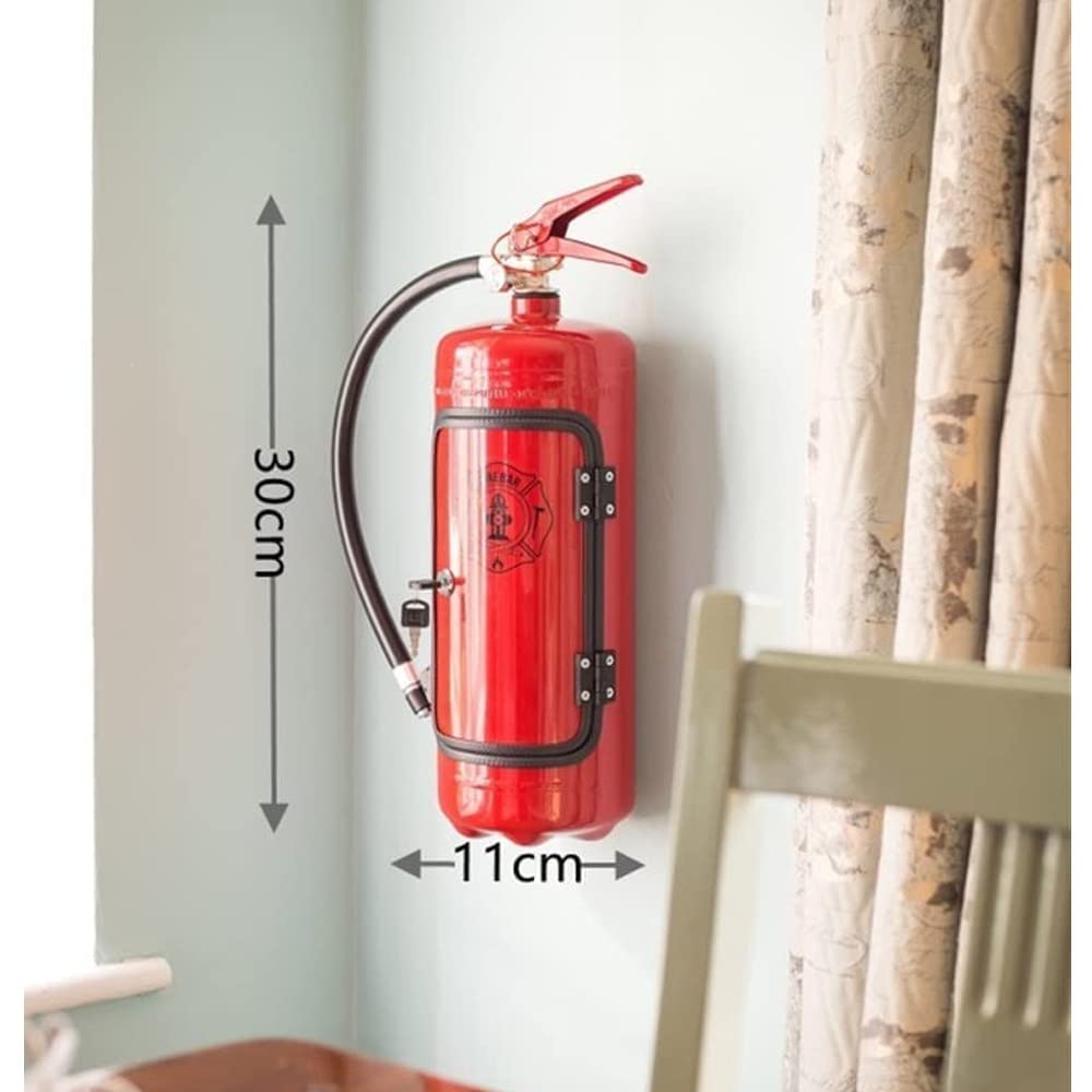 TMXKOOK Mini Fire Extinguisher Desktop Can Bar - Ornamento a Forma di Simulazione Divertente per Decorazioni per la casa e Atmosfera da Festa