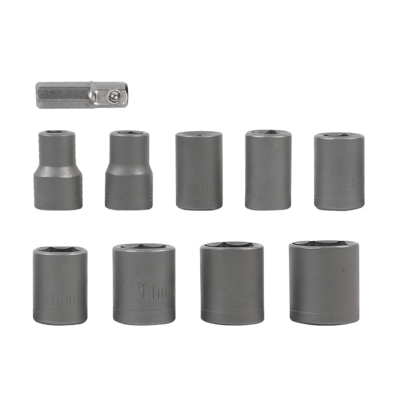 Psdndeww 10Pieces Rust Socket Adapters High Strength Steel With Phosphated Finish Longevity In Demanding Socket Adapter Set