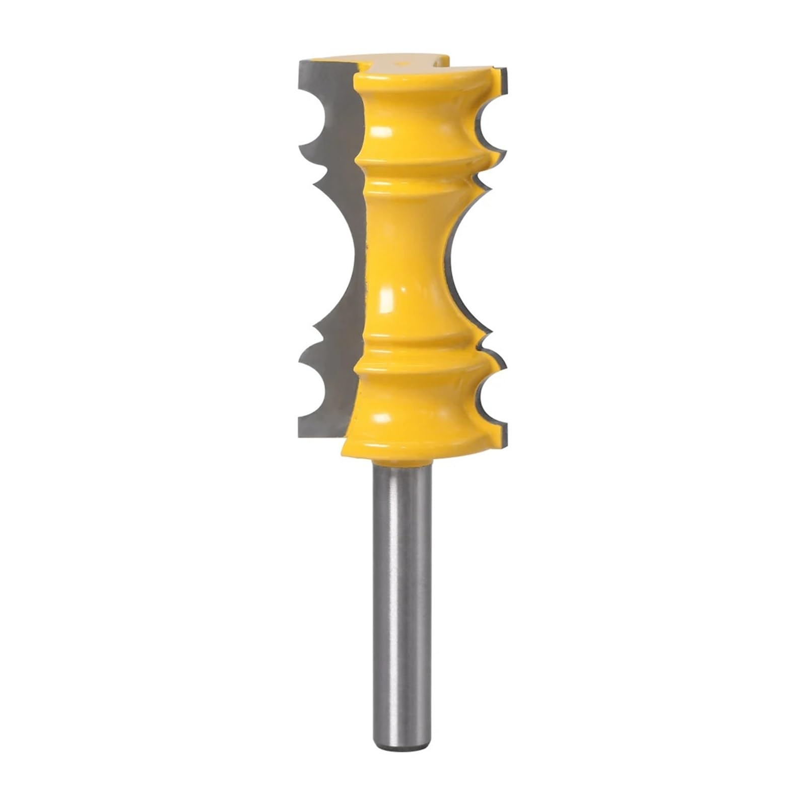 Epaknhgd 12.7Mm Shank 1Pc Large Elaborate Chair Rail Molding Router Bit 8Mmshank Line Knife Cutter For Woodworking Tools(12.7Mm Shank)