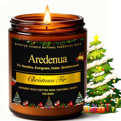 Soy Evergreen Scented Candle