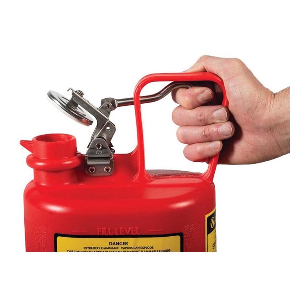 Eagle 943BIO Red Biohazard Waste Can, 6 gal