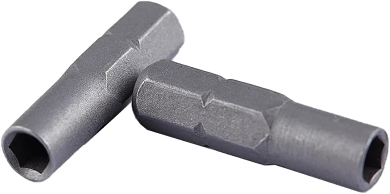 1pc 6.35mm 1/4" Insert Bit Adapter To System 4mm Hex Shank Electric Screwdriver Tool Micro Socket Holder