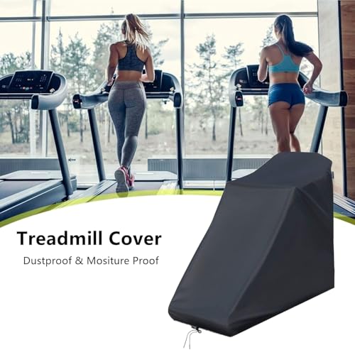 Image of Treadmill Cover, Waterproof Outdoor Treadmill Covers with Drawstring