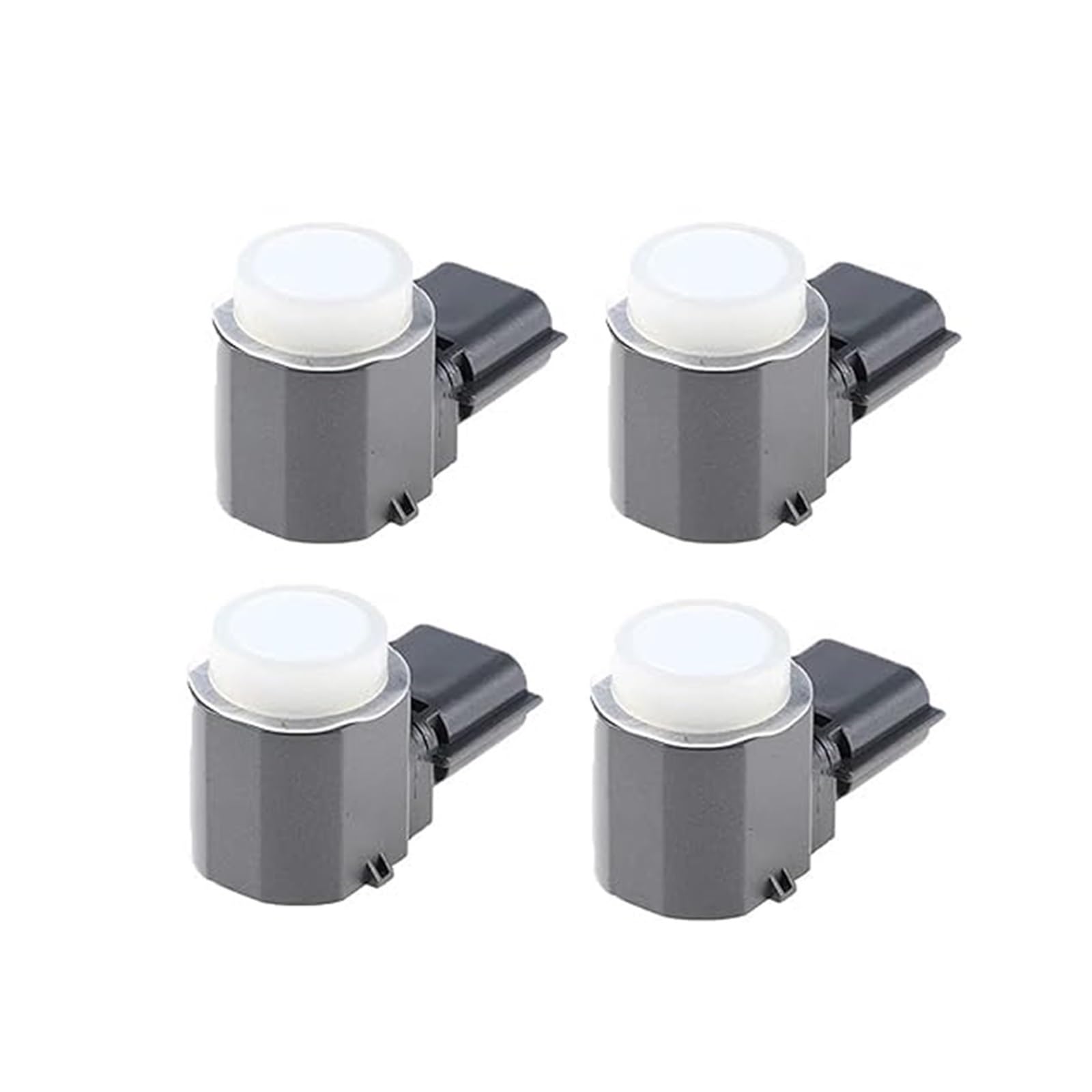 PDC Sensor Aparcamiento para N&issan Sensor De Objetos De Asistencia para Aparcamiento PDC para Coche Sensor De Control De Distancia Marcha Atrás 284384ga0a(Blanco,4pcs)